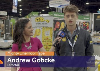 Mighty Line Floor Tape’s Andrew Gobcke, Director Interviewed at MODEX 2020
