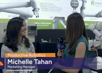 Productive Robotics’ Michelle Tahan, Marketing Manager Interviewed at MODEX 2020