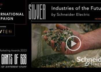 “Industries of the Future” Campaign by Schneider Electric Wins Silver Award for B2B International Campaigns